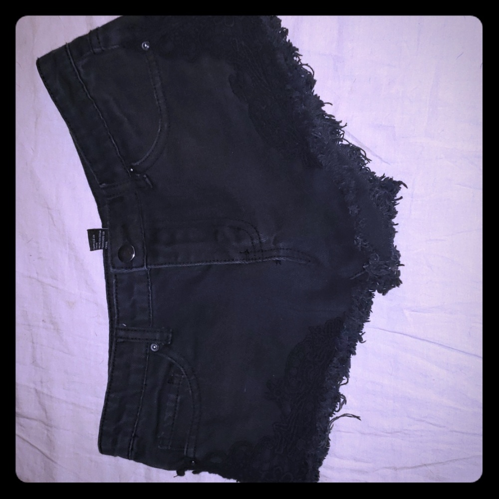 Black shorts